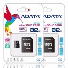 Adata 32GB Micro SD Class-10 (SDHC-UHX-I) Memory Card With Adapter